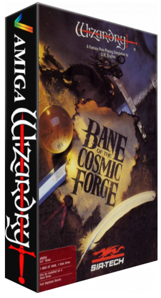 Wizardry - Bane of the Cosmic Forge — box-3D (US)