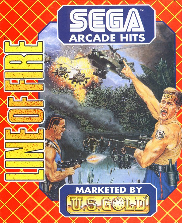 Line of Fire box art