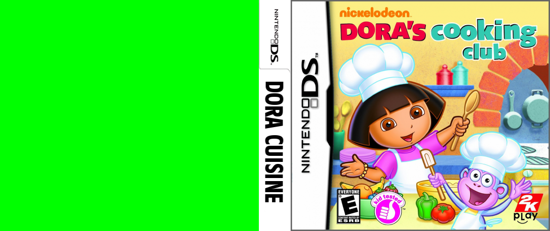 Dora's Cooking Club — box-texture (US)