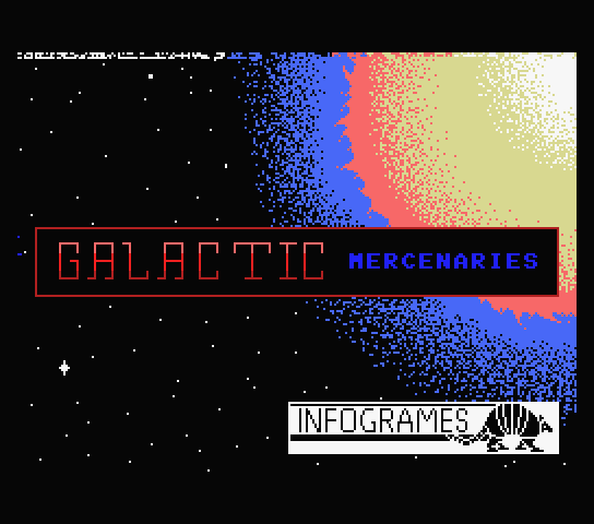Galactic Mercenaries — sstitle (JP)