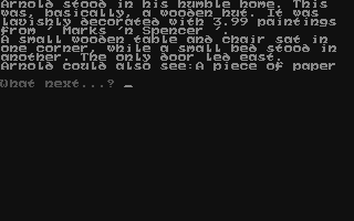 Arnold the Adventurer — ss (WOR)