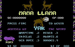 Mama Llama — sstitle (WOR)