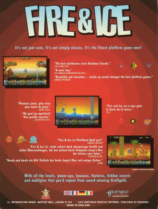 Fire & Ice: The Daring Adventures of Cool Coyote — box-2D-back (UK)