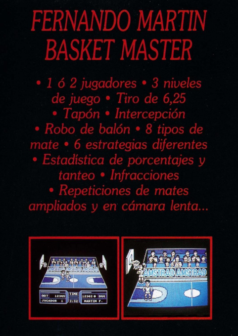 Basket Master — box-2D-back (SP)