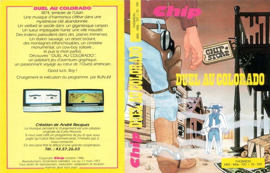 Duel Au Colorado — box-texture (WOR)