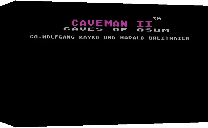Caveman 2 - Caves Of Osum — box-3D (WOR)