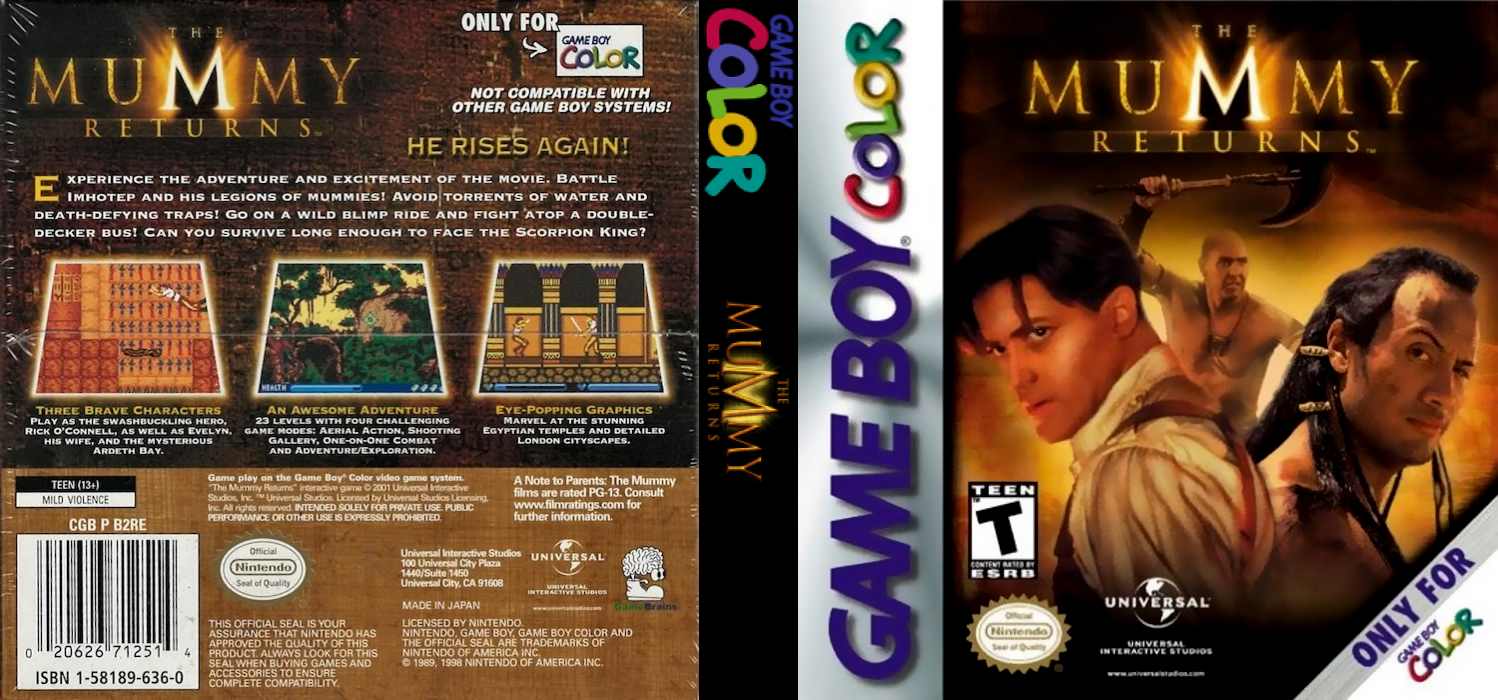 Mummy Returns, The — box-texture (US)