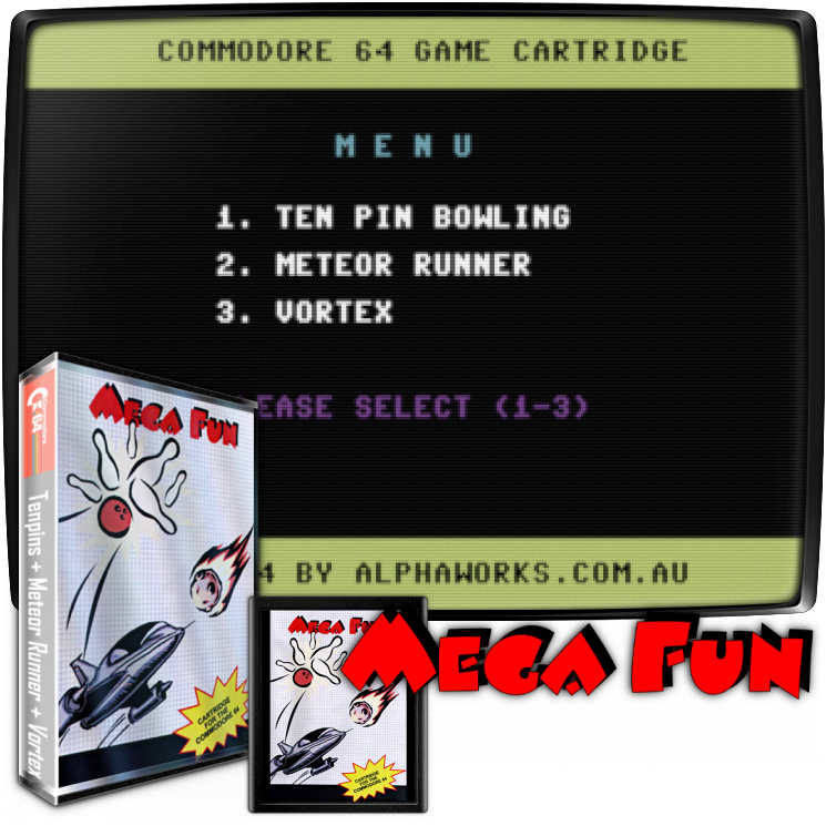 Megafun (Tenpins, Meteor Runner + Vortex) — mixrbv2 (EU)