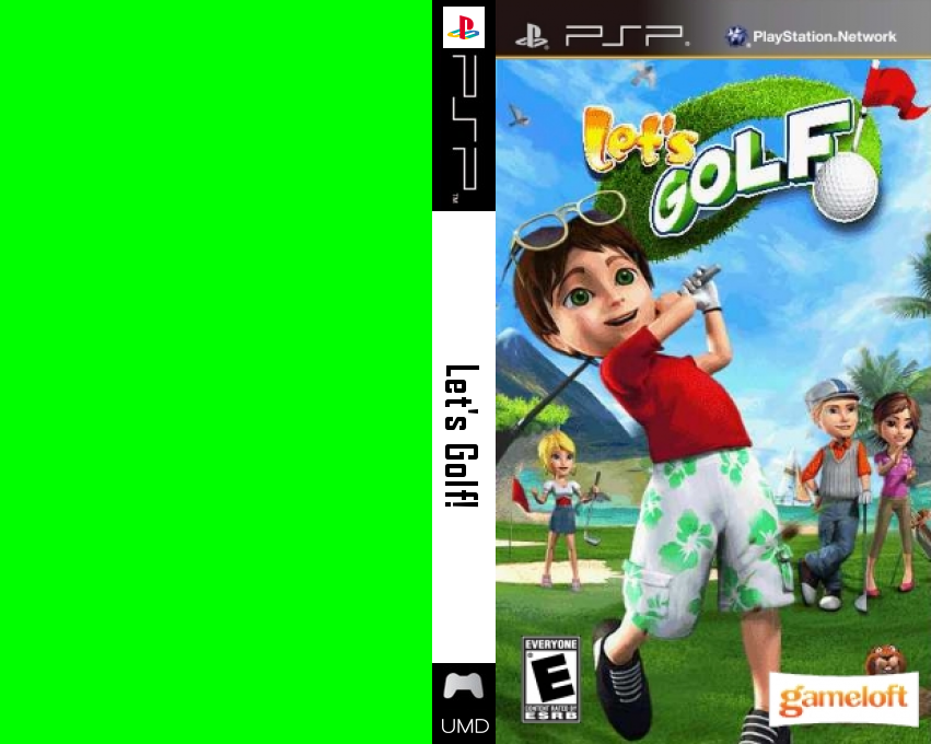 Let's Golf — box-texture (US)