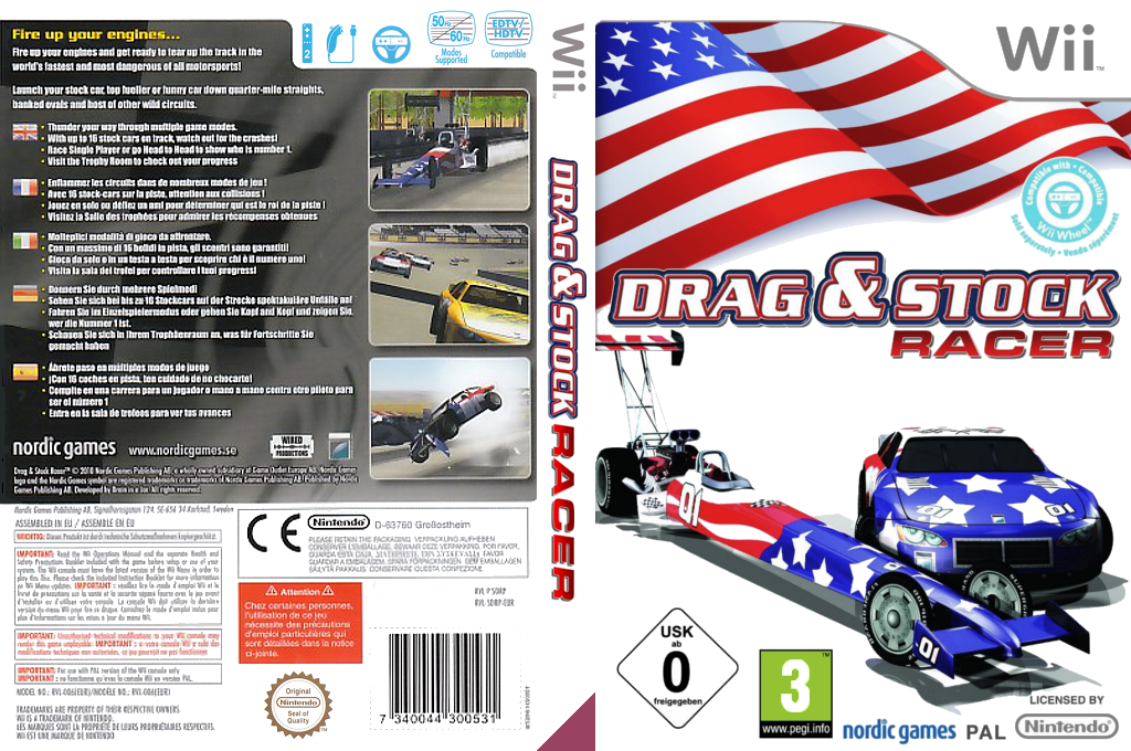 Maximum Racing - Drag & Stock Racer — box-texture (EU)