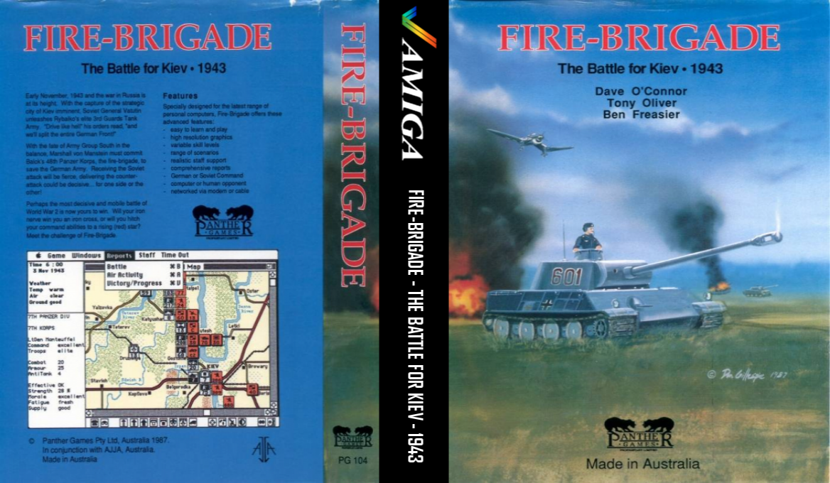 Fire-Brigade - The Battle for Kiev 1943 — box-texture (EU)