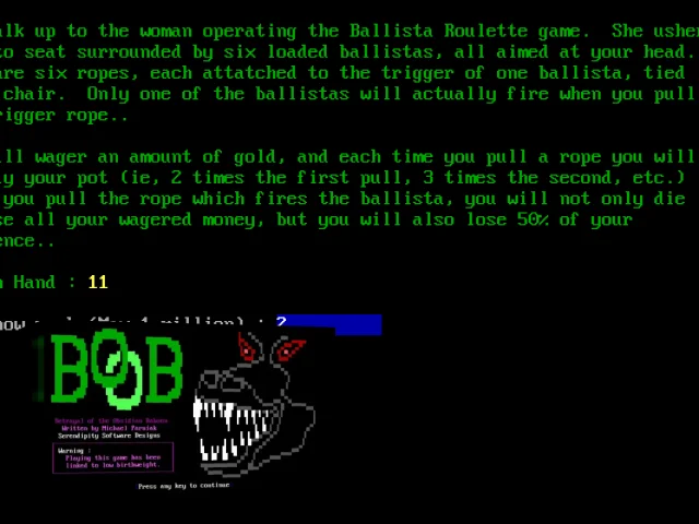 Betrayal of the Obsidian Baboon — mixrbv2 (WOR)