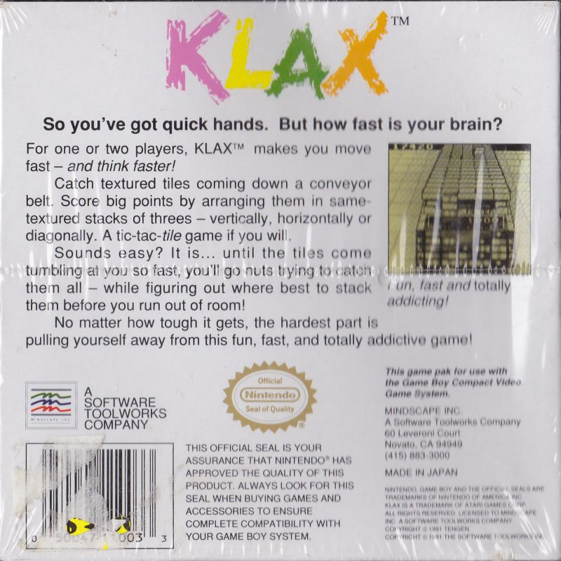 Klax — box-2D-back (US)