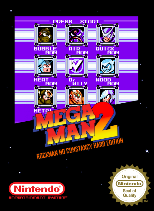 MegaMan II : Rockman No Constancy box art