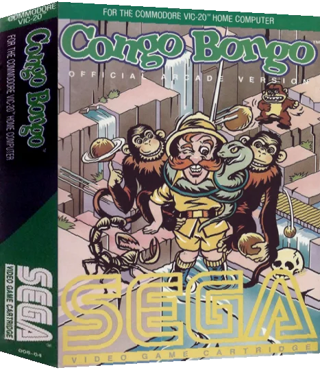 Congo Bongo — box-3D (US)