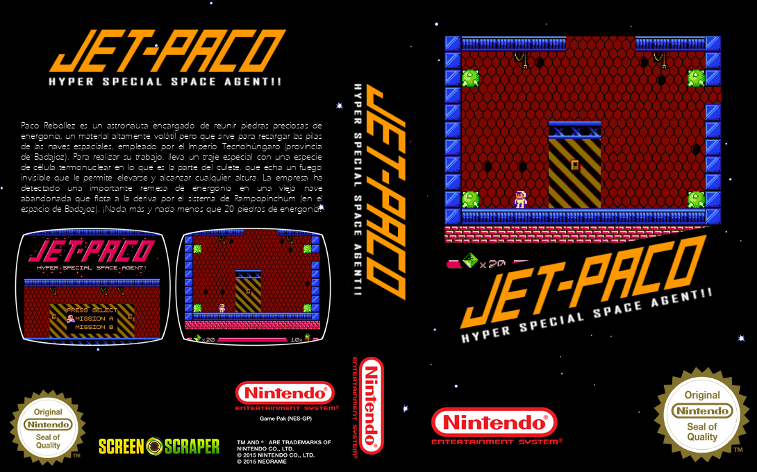 Jet-Paco - Hyper Special Space Agent!! — box-texture (SS)