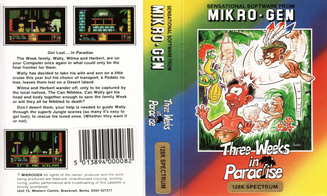 Three Weeks In Paradise — box-texture (EU)