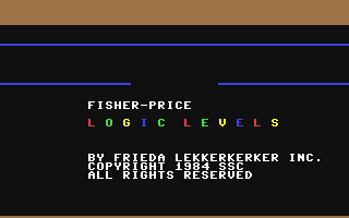 Logic Levels — sstitle (WOR)