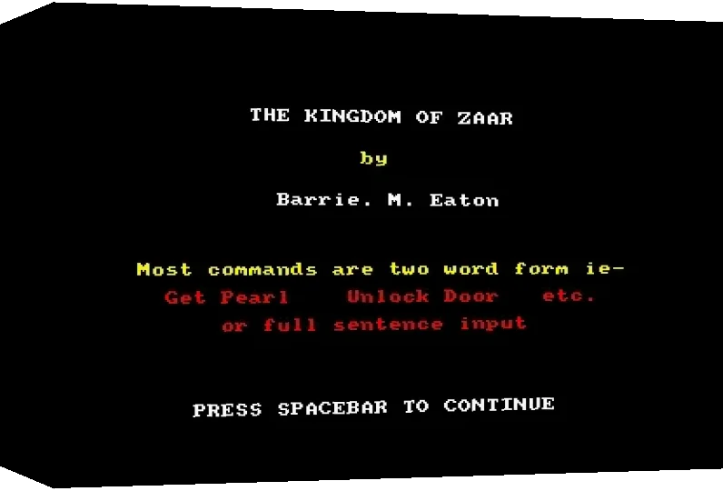 Kingdom Of Zaar, The — box-3D (WOR)