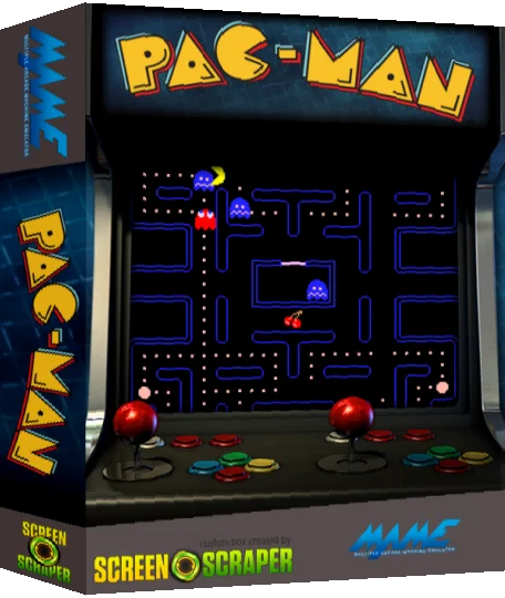 Pac-Man — box-3D (SS)