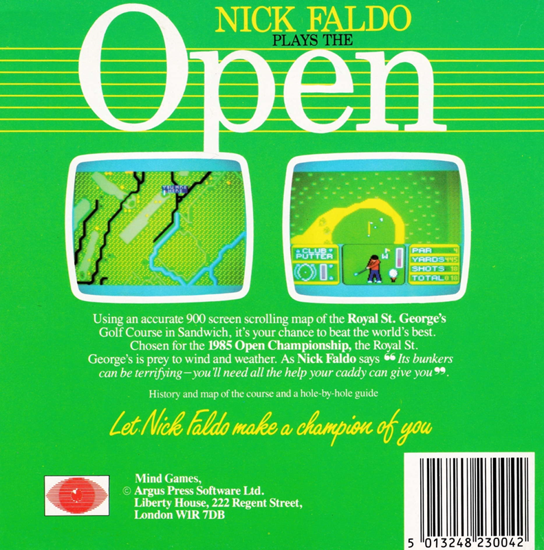 Nick Faldo Plays The Open — box-2D-back (EU)