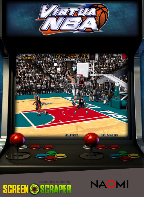 Virtua NBA — box-2D (SS)