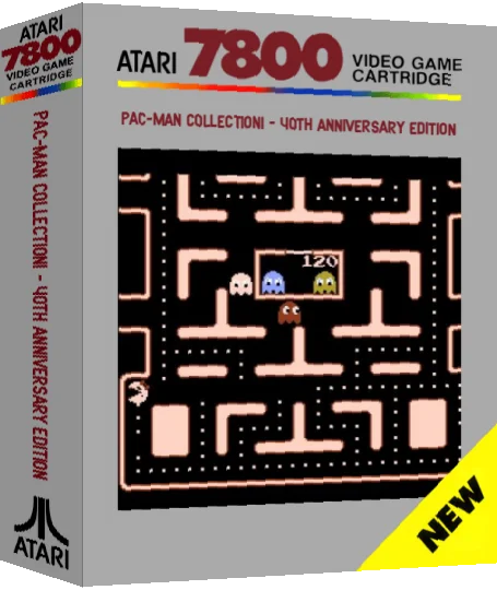 Pac-Man Collection - 40th Anniversary Edition — box-3D (SS)