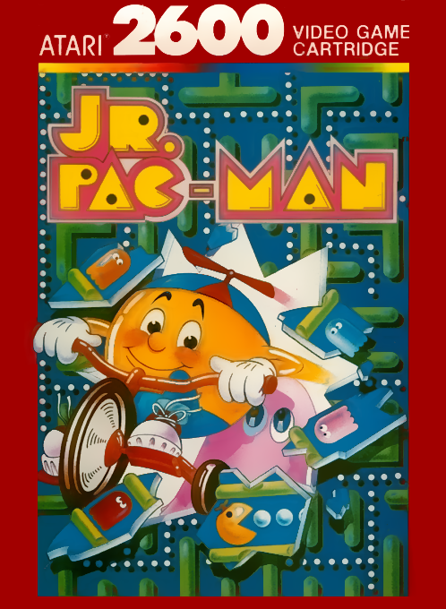 Jr. Pac-man box art