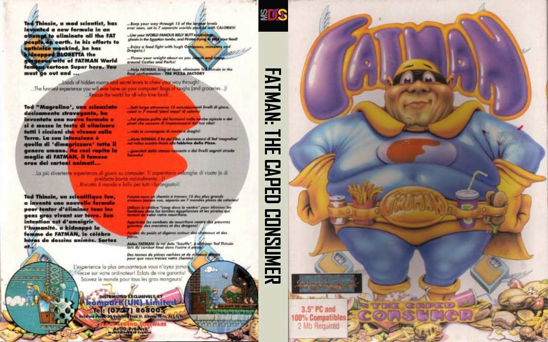 Fatman - The Caped Consumer — box-texture (EU)