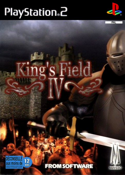 King's Field - The Ancient City — box-2D (FR)