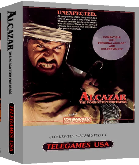 Alcazar - The Forgotten Fortress — box-3D (US)