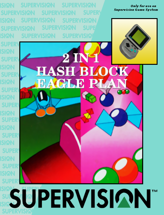 2 in 1 - Hash Blocks + Eagle Plan box art