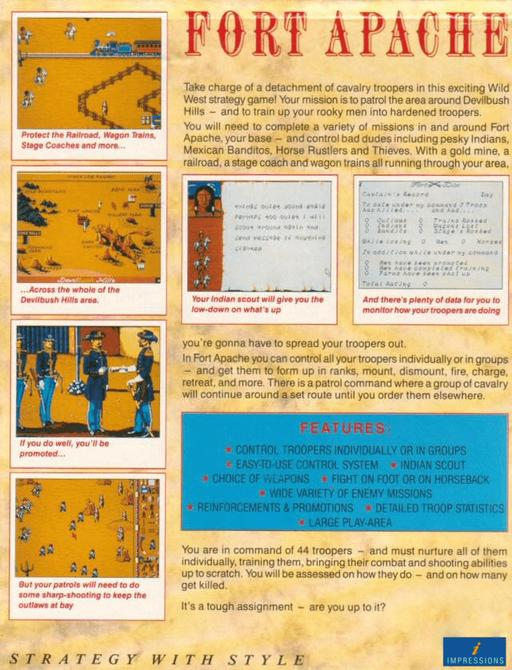 Fort Apache — box-2D-back (WOR)