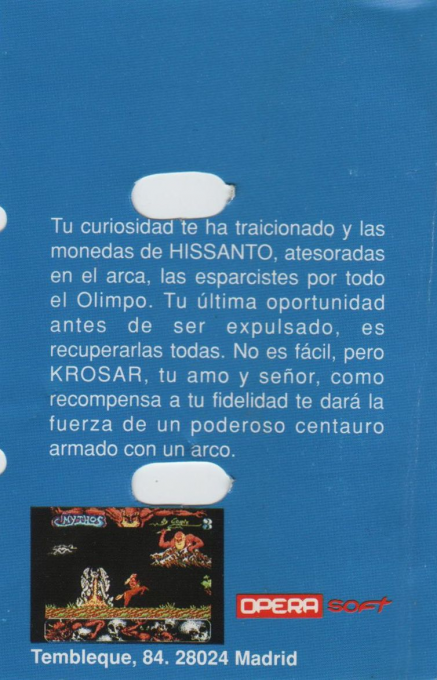 Mythos — box-2D-back (SP)