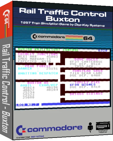 Rail Traffic Control : Buxton — box-3D (CUS)