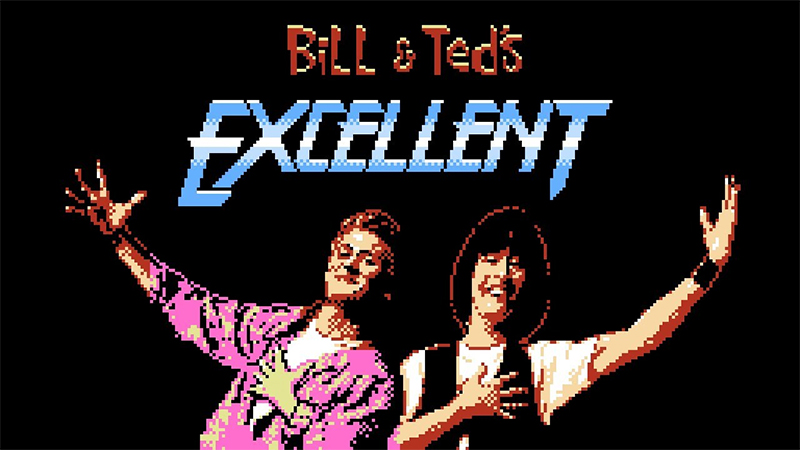 Bill & Ted’s Excellent Retro Collection — sstitle (WOR)