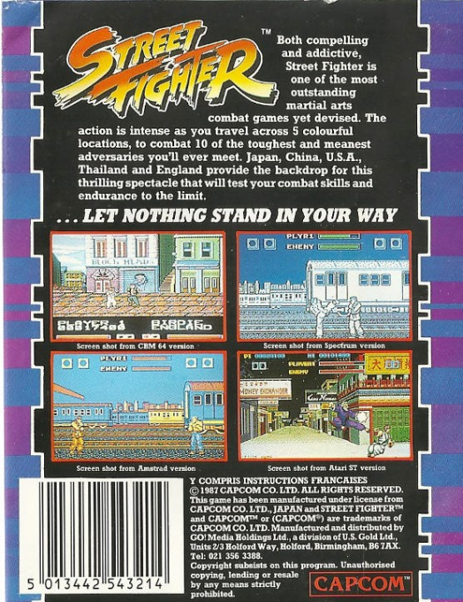 Street Fighter — box-2D-back (EU)