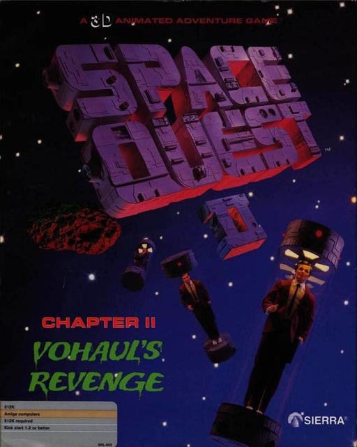 Space Quest II - Vohaul's Revenge box art