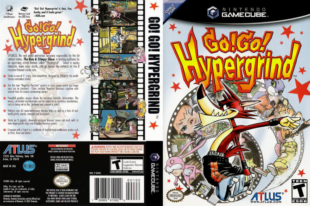 Go! Go! Hypergrind — box-texture (US)