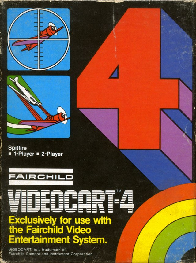 Videocart-4 - Spitfire box art