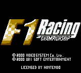F1 Racing Championship — sstitle (WOR)