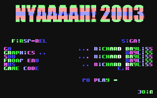 Nyaaaah! 2003 — sstitle (WOR)