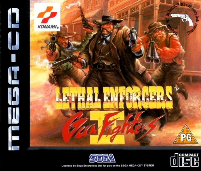 Lethal Enforcers II - Gun Fighters — box-2D (EU)