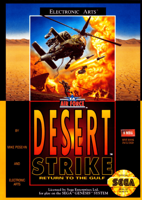 Desert Strike - Return To The Gulf box art