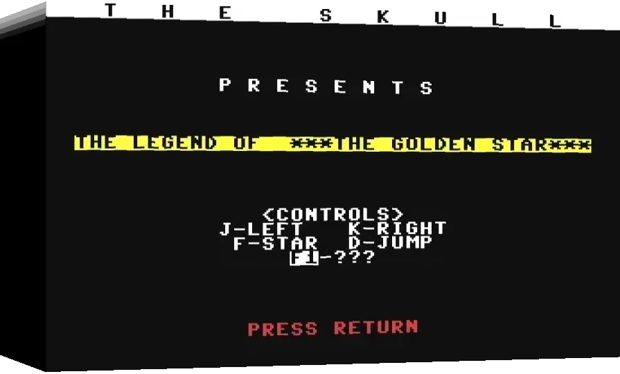 Golden Star 1 : The Legend of the Golden Star — box-3D (WOR)
