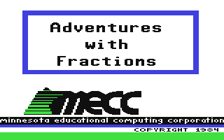 Adventures with Fractions — sstitle (WOR)
