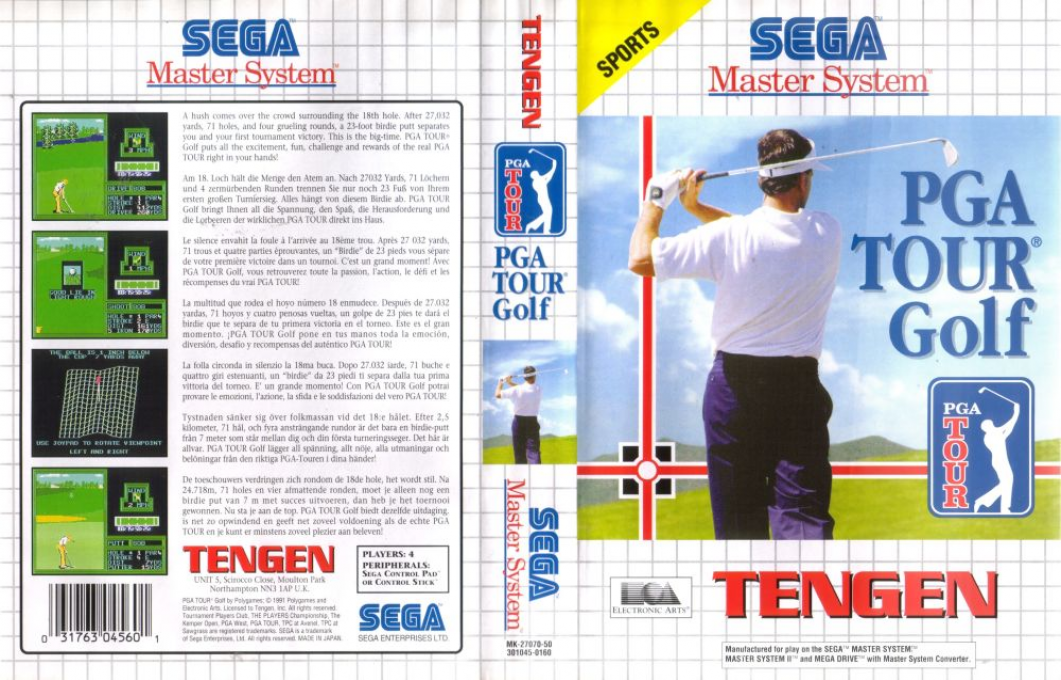 PGA Tour Golf — box-texture (EU)