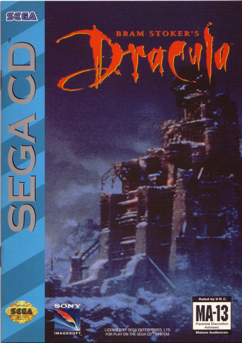 Bram Stoker's Dracula box art