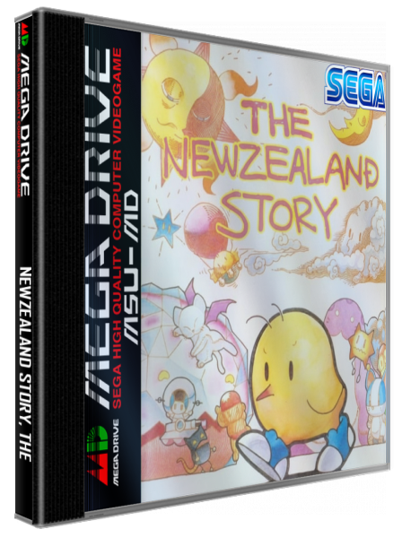 Newzealand Story, The — box-3D (WOR)