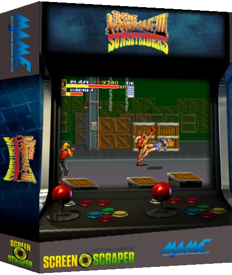 Bare Knuckle III / Sunset Riders — box-3D (SS)